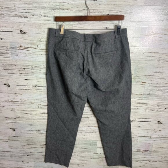 BANANA REPUBLIC "Sloan" Gray Slacks - Size 12 gray trousers dress pants - Picture 8 of 8